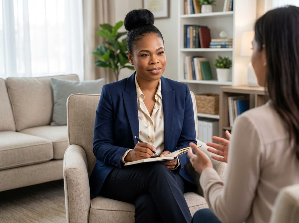 therapist in session with client 202606111807